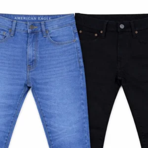 New Design American eagle 2pc Combo Black & Light Wash